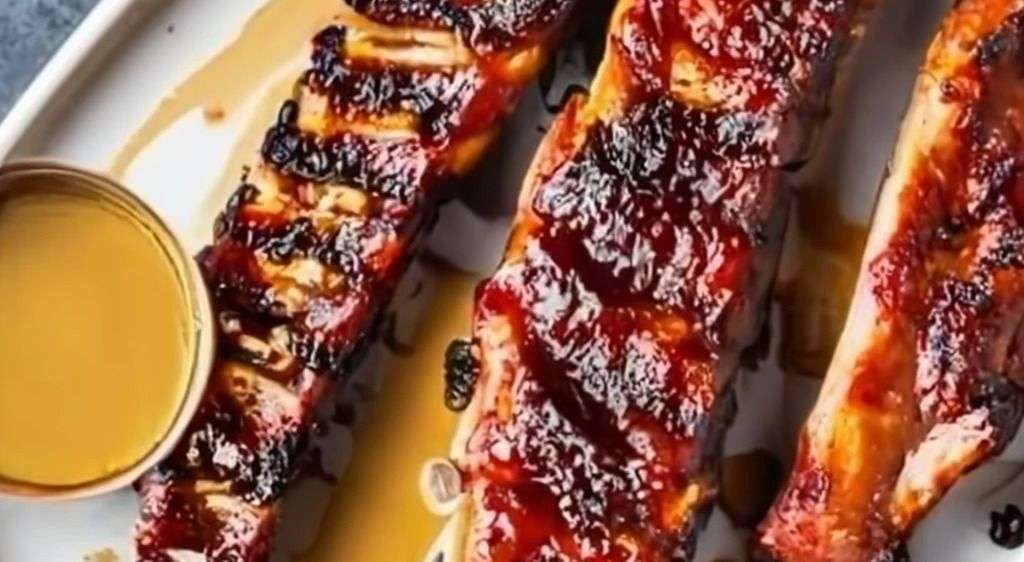 Honey Mustard Glazed Ribs