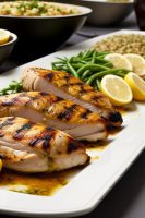 Mediterranean Lemon Garlic Grilled Chicken