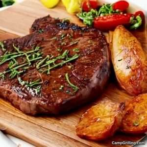 Simple Steak Grilling Prep Tips Seasoned grilled steak
