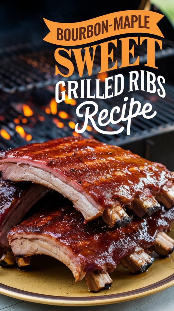 Bourbon-Maple Sweet Grilled Ribs