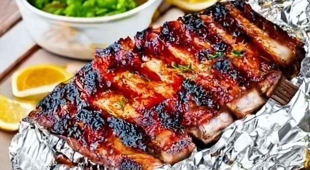 Tender Ribs in Foil