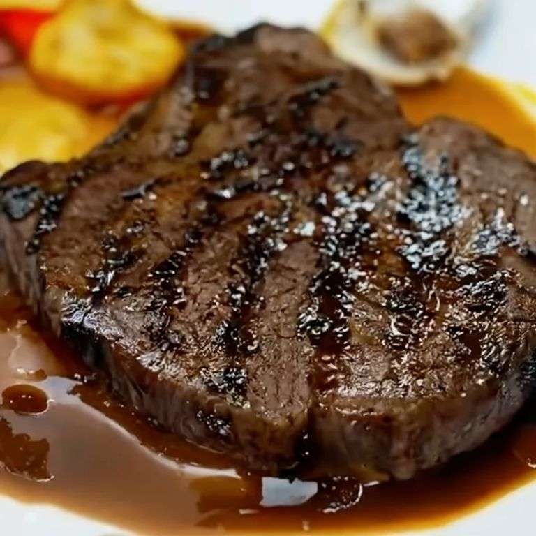 A Well Rested Steak on a Plate